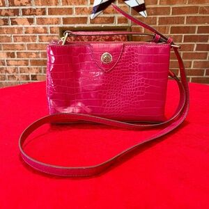 Anne Klein pink crossbody bag